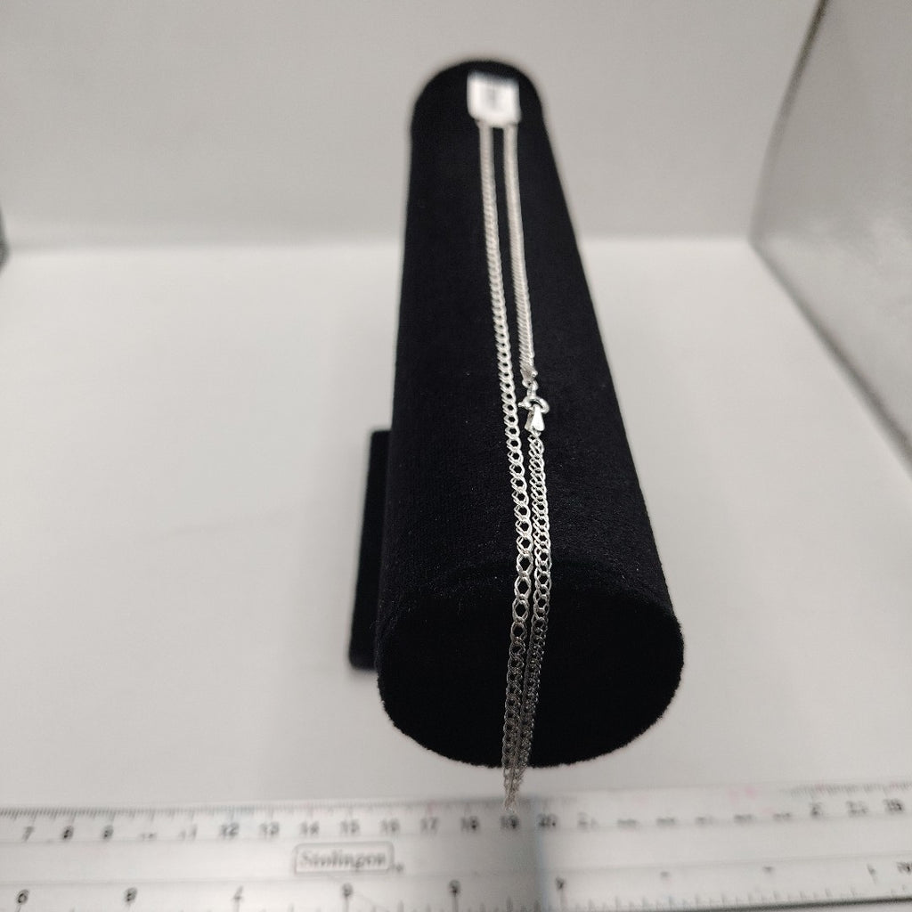 CADENA DOBLE ESLABON PLATA .925 50 CM 3.53 GR (NUEVO)