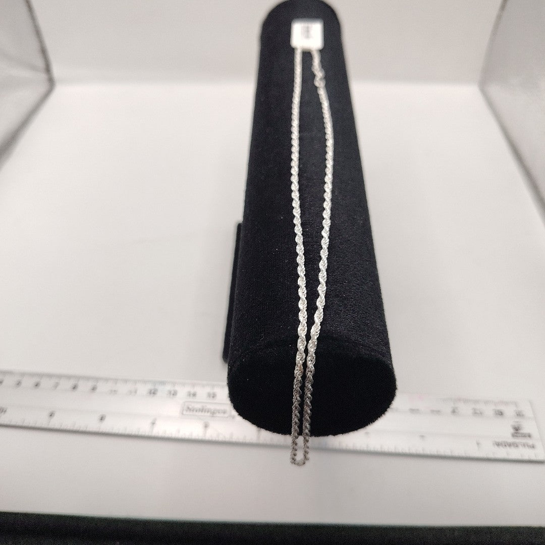 CADENA TORZAL PLATA .925 50 CM 8.52 GR (NUEVO)