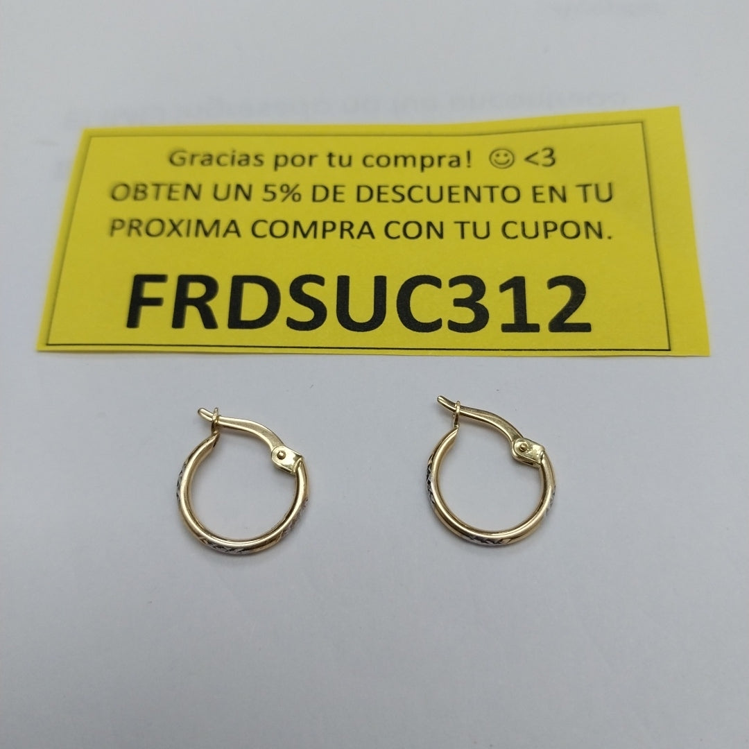 ARRACADAS ORO 14K 1 (NUEVO)