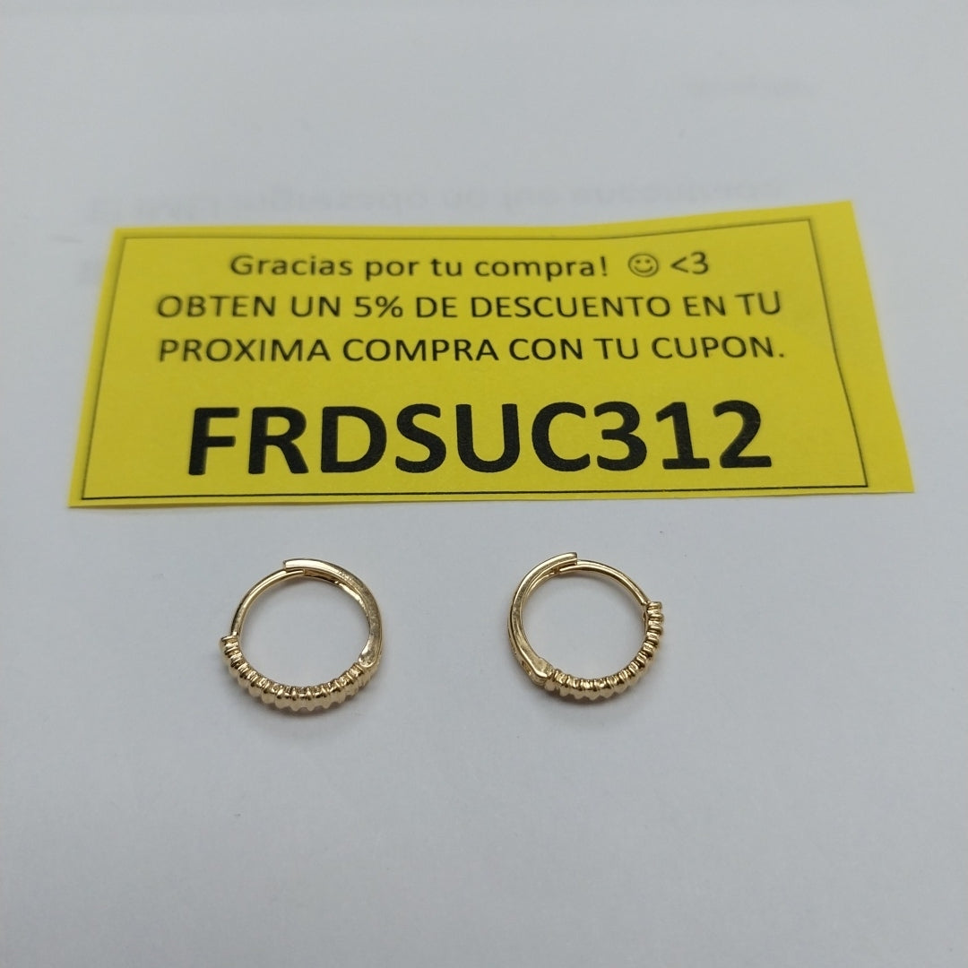 HUGGIES ORO 14K 1.2 (NUEVO)