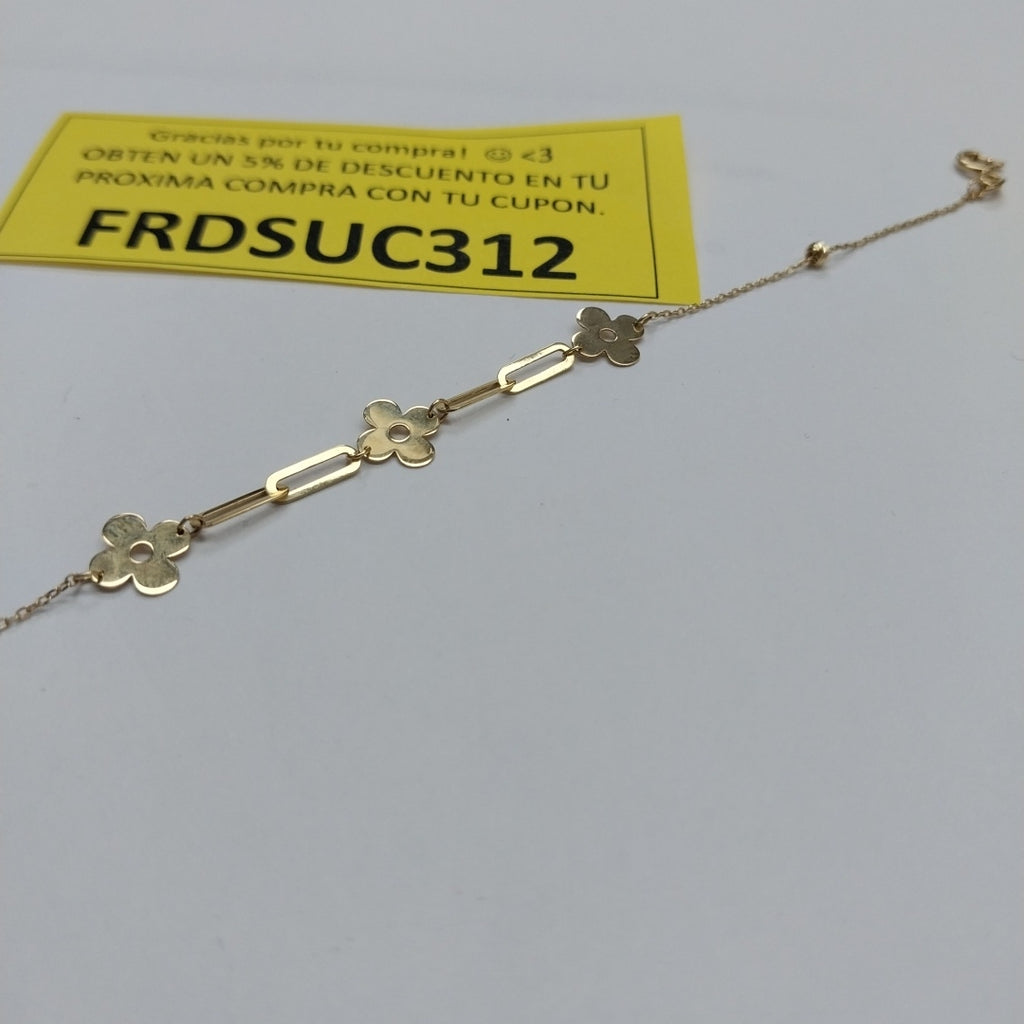 PULSERAS DAMA ORO 14K 1.3 (NUEVO)