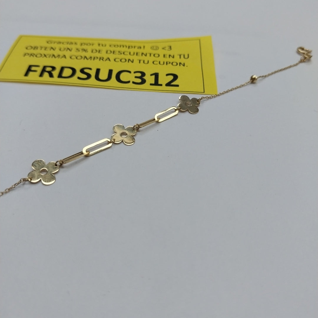 PULSERAS DAMA ORO 14K 1.3 (NUEVO)