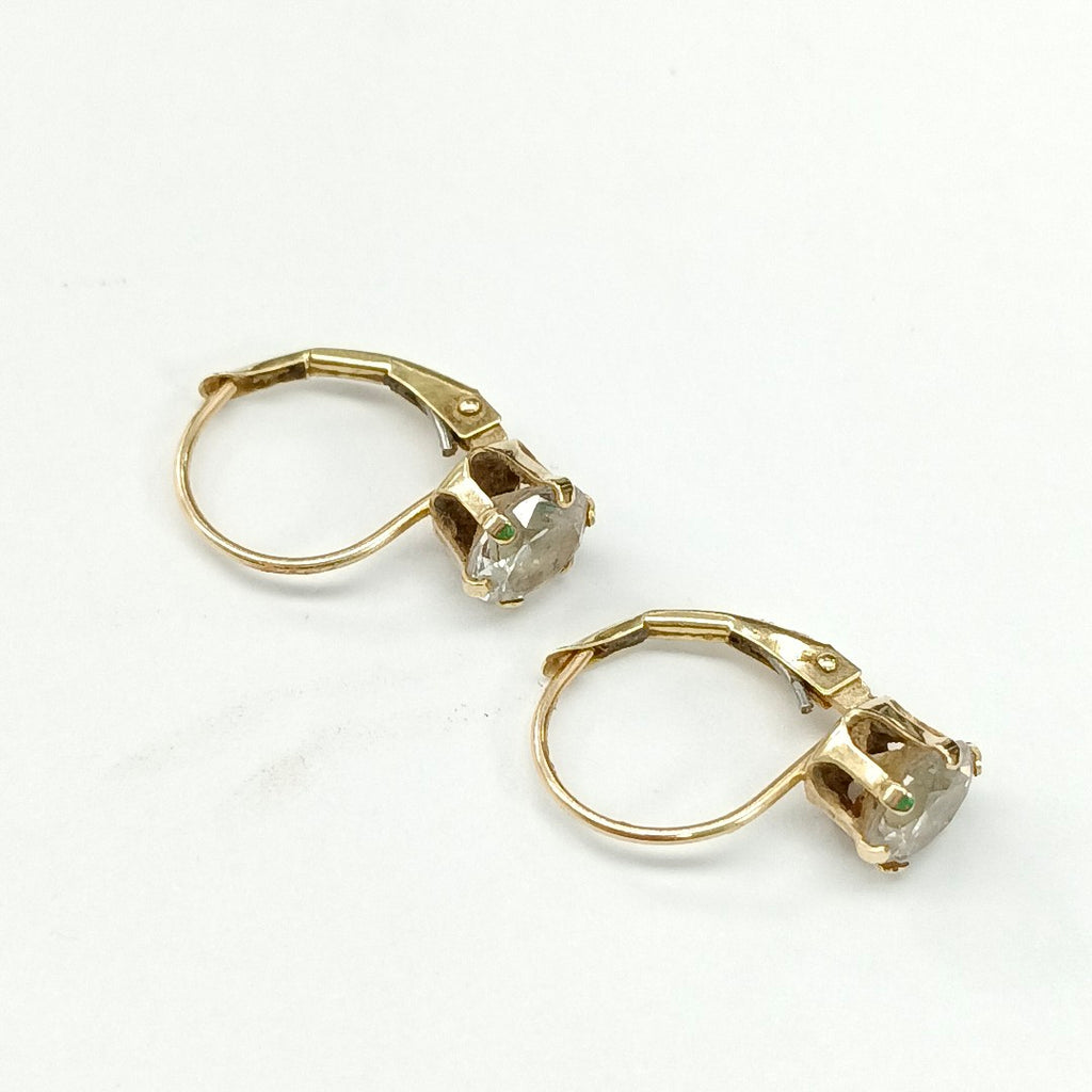 ARETES PAR ORO 14 K 1,40 GRMS (SEMINUEVO)