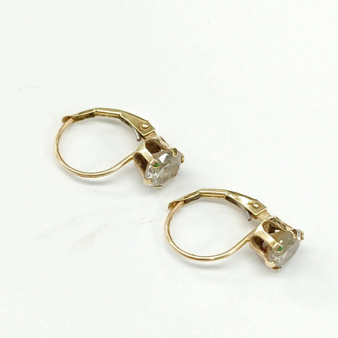 ARETES PAR ORO 14 K 1,40 GRMS (SEMINUEVO)