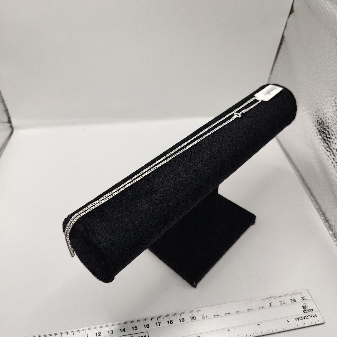 CADENA BARBADA PLATA .925 50 CM 5.03 GR (NUEVO)