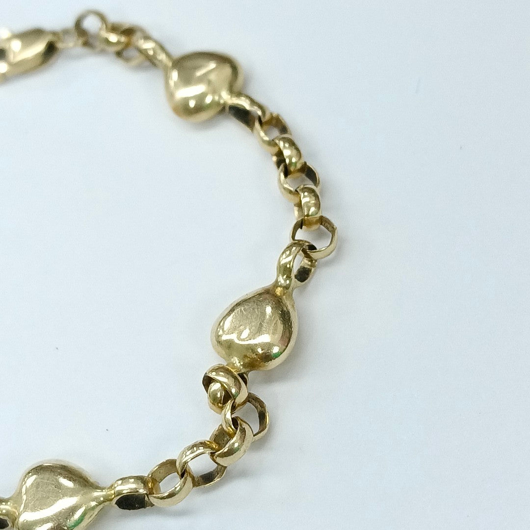 PULSERA ORO 14 K 6,30 GRMS (SEMINUEVO)