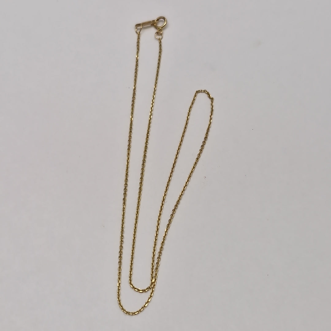 CADENA ORO 14 K 1,50 GRMS (SEMINUEVO)