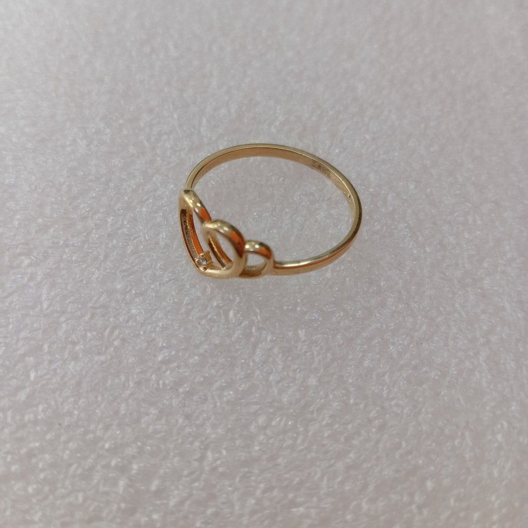 ANILLOS DAMA ORO 14K 2 (NUEVO)