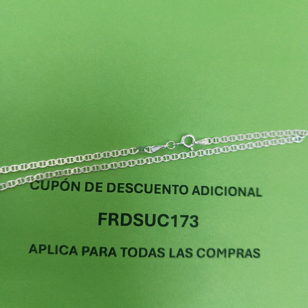 CADENA GUCHI PLATA .925 50 CM 3.13 GR (NUEVO)