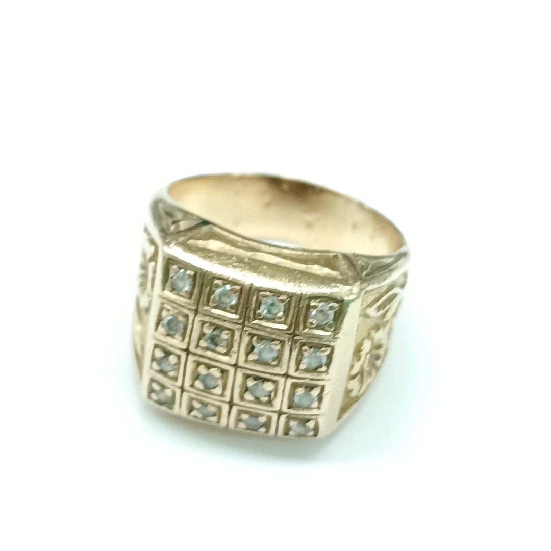 ANILLO ORO 8 K 15,10 GRMS (SEMINUEVO)