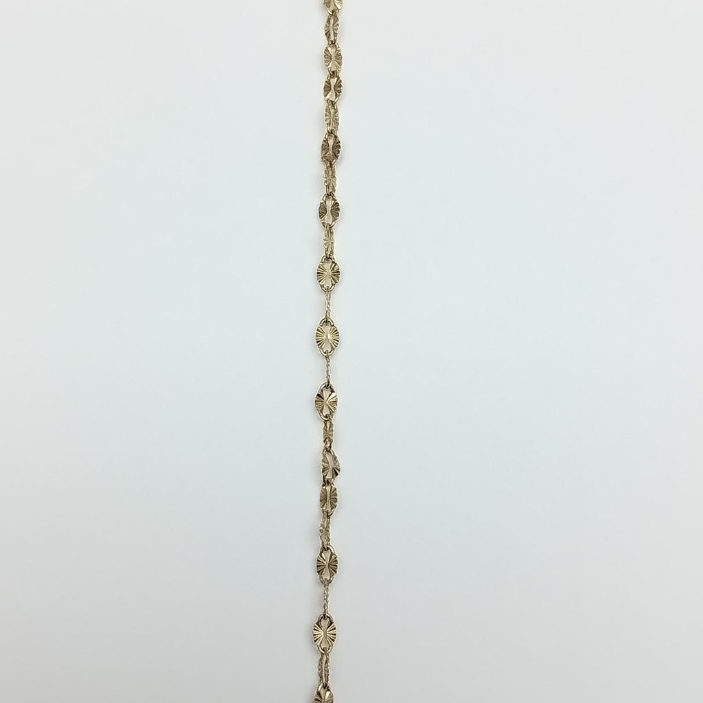 CADENA, DIJE ORO 14 K 1.7 GRMS (SEMINUEVO)