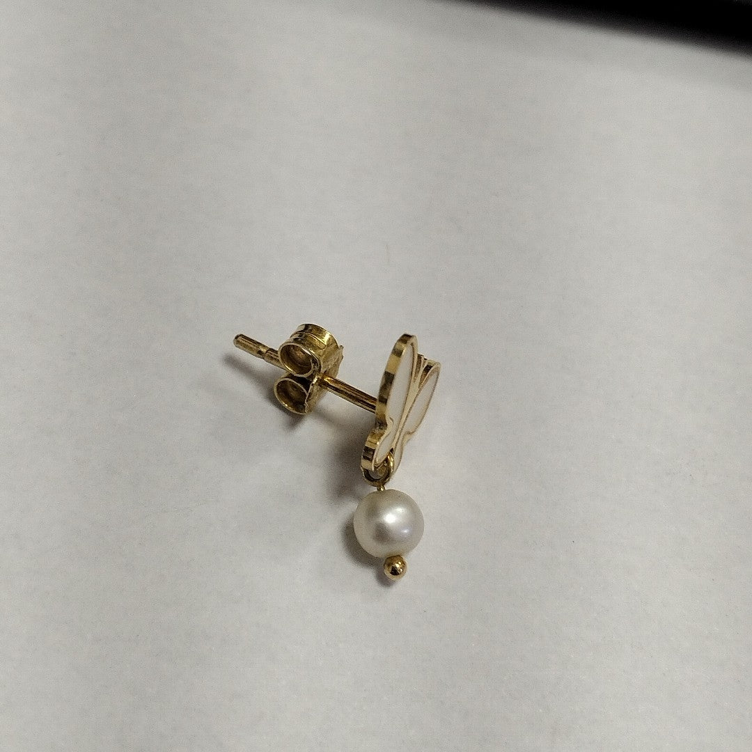 ARETES PAR ORO 14 K 1.3 GRMS (SEMINUEVO)