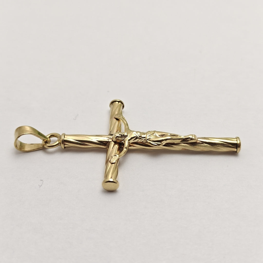 CRUCIFIJO ORO 10 K 1,90 GRMS (SEMINUEVO)