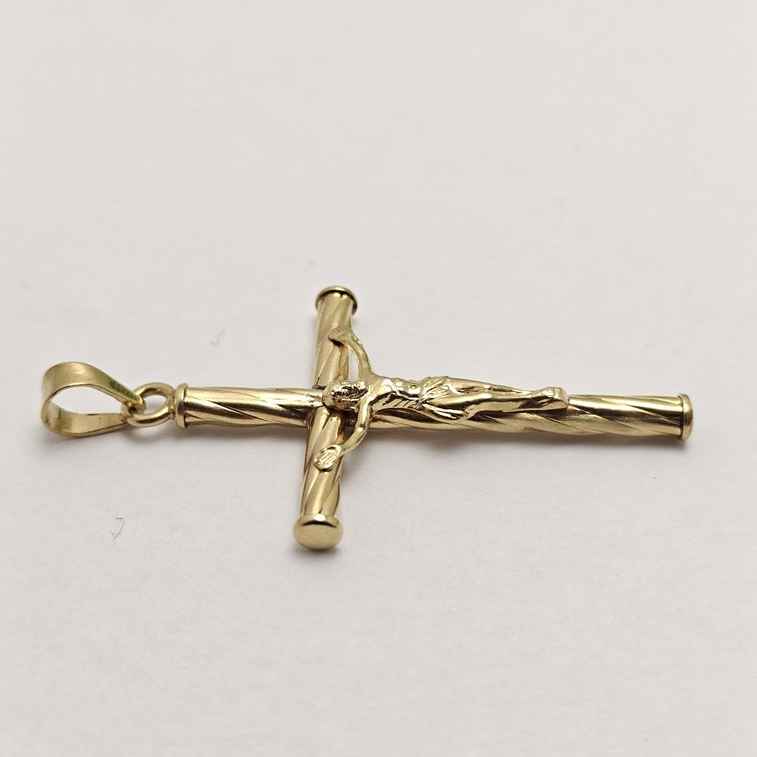 CRUCIFIJO ORO 10 K 1,90 GRMS (SEMINUEVO)