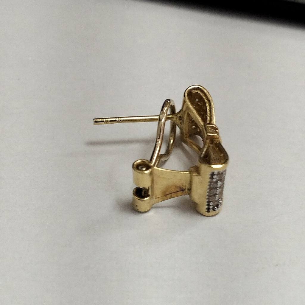 ARETES PAR ORO 14 K 2.7 GRMS (SEMINUEVO)