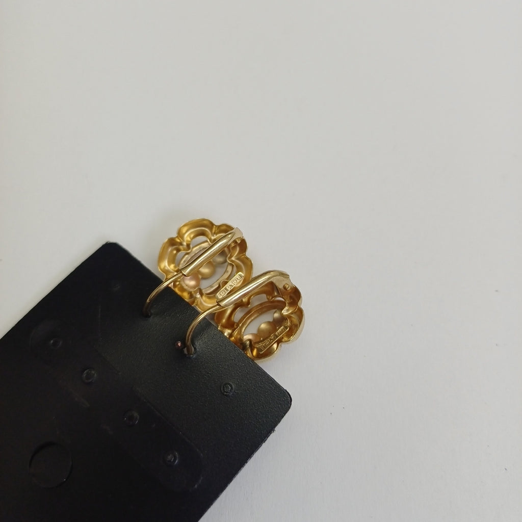 ARETES PAR ORO 14 K 3.9 GRMS (SEMINUEVO)