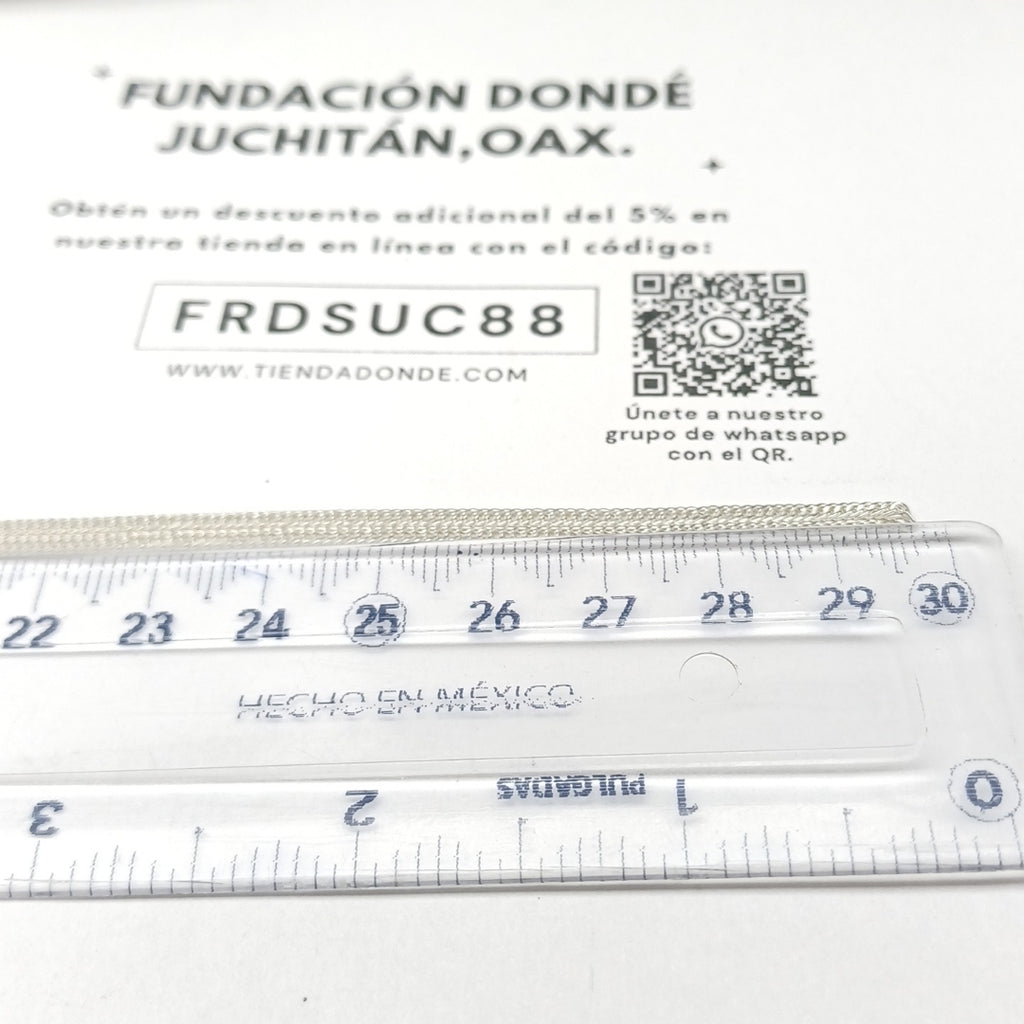 CADENA BARBADA PLATA .925 60 CM 5.02 GR (NUEVO)