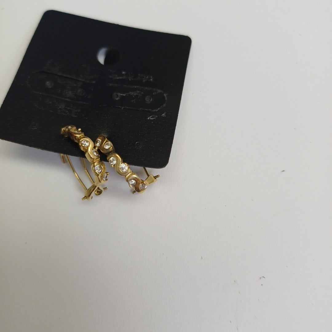 ARETES PAR ORO 14 K 2.2 GRMS (SEMINUEVO)