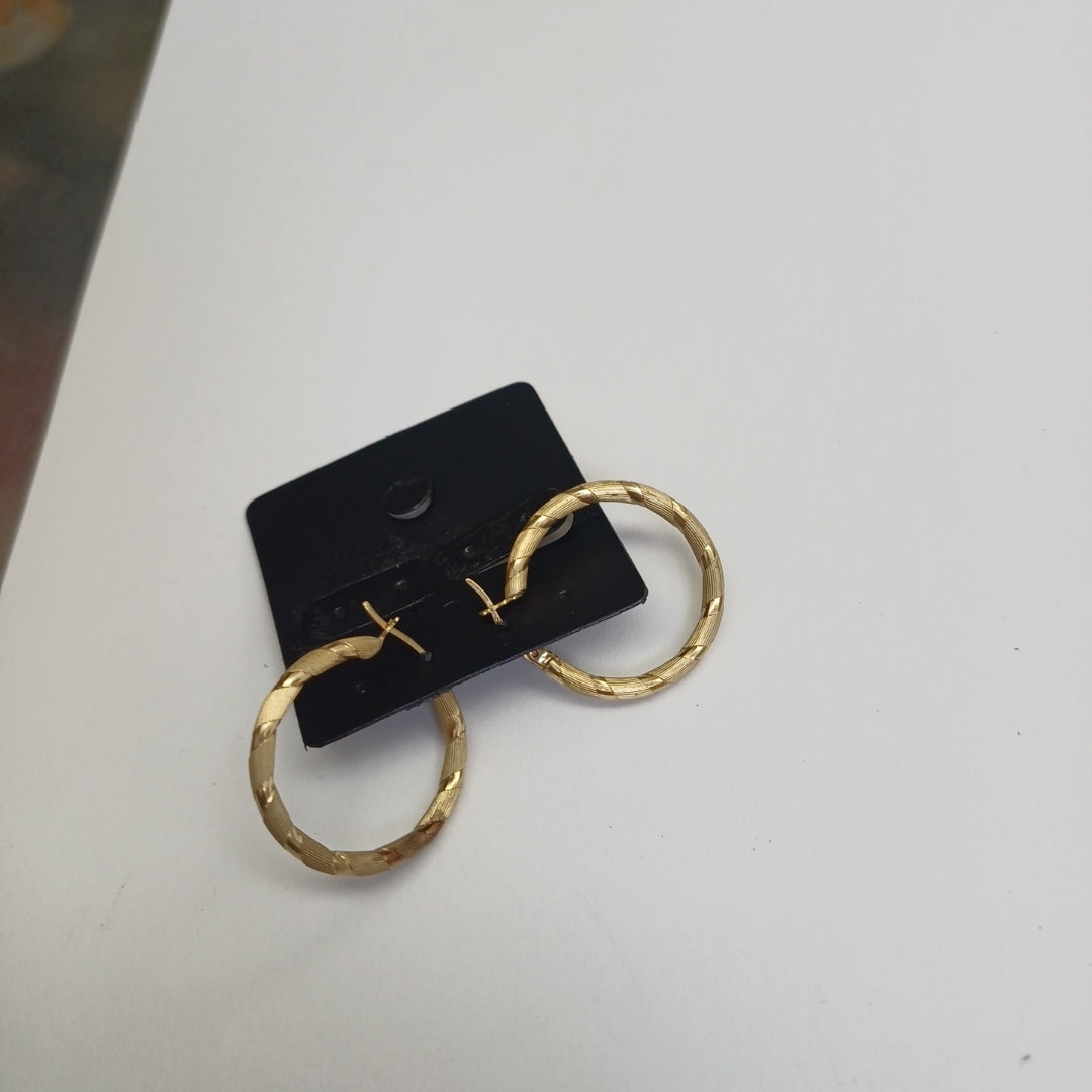 ARRACADAS PAR ORO 10 K 2.9 GRMS (SEMINUEVO)