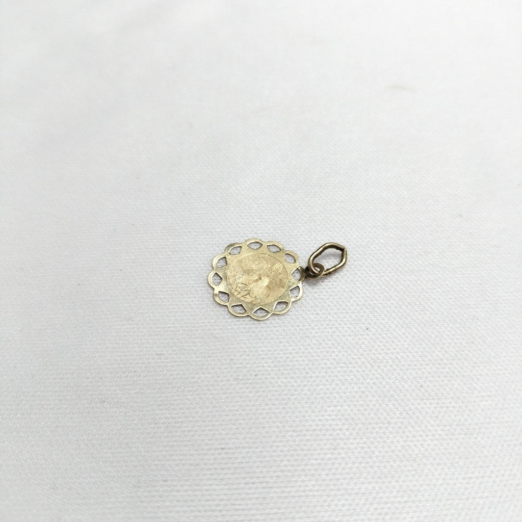 MEDALLA RELIGIOSA ORO 10 K 0.5 GRMS (SEMINUEVO)