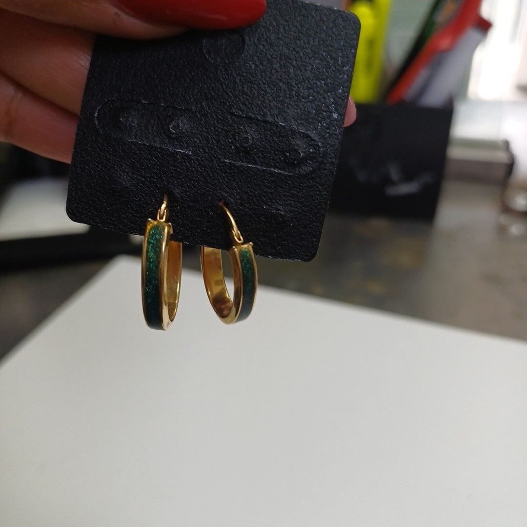 ARETES PAR ORO 10 K 1.7 GRMS (SEMINUEVO)