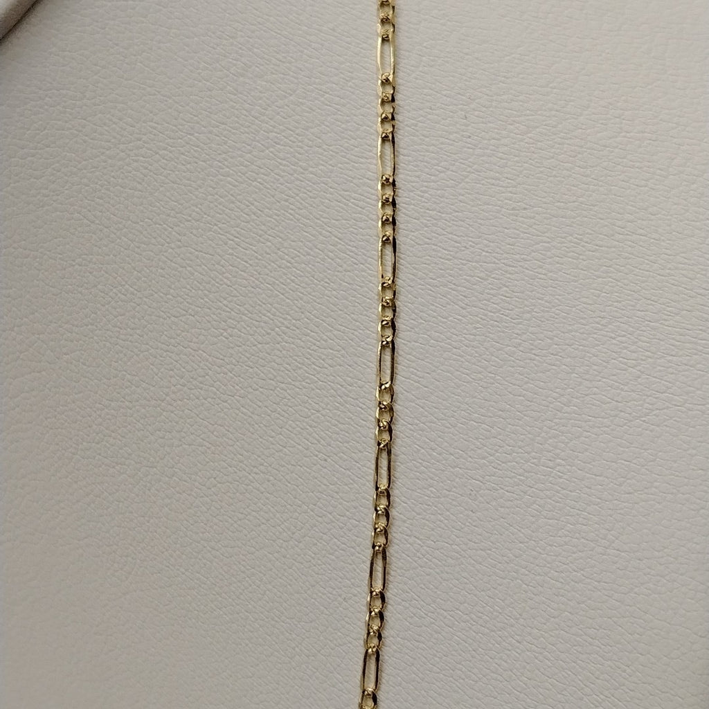CADENAS 3X1 ORO 14K 55 CM 3.7 GR (NUEVO)