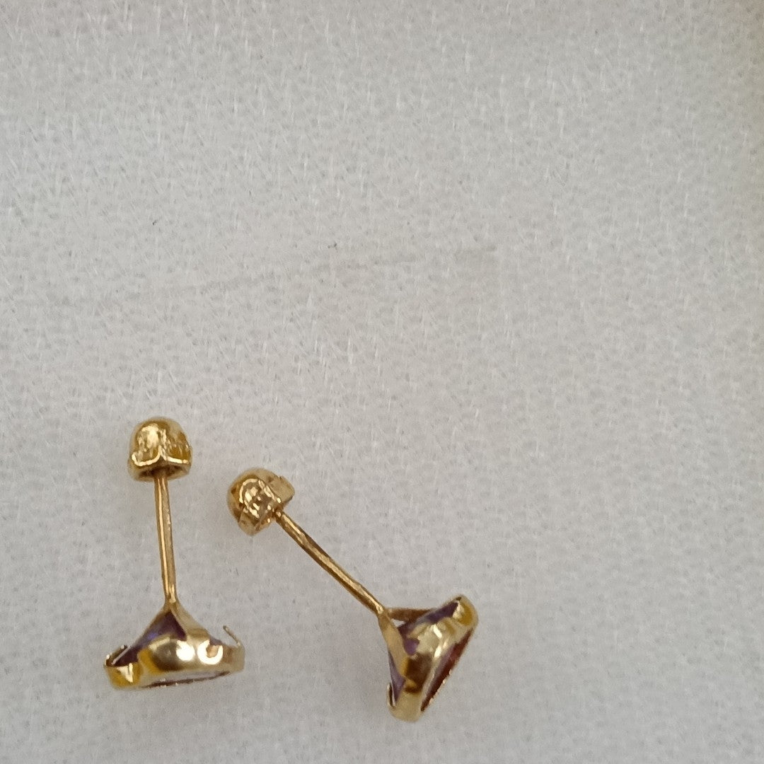 BROQUELES PAR ORO 14 K 0.5 GRMS (SEMINUEVO)