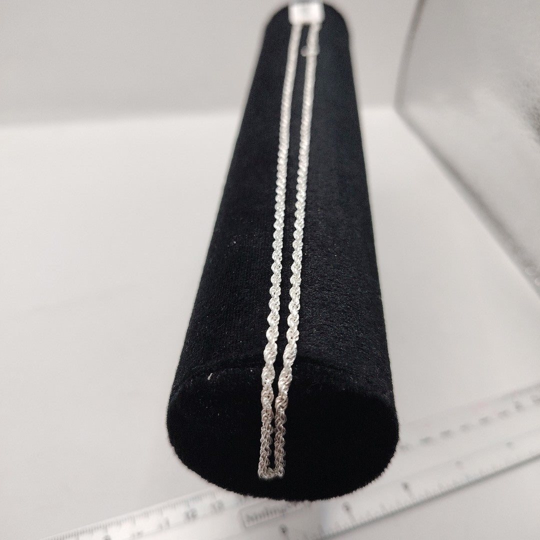 CADENA TORZAL PLATA .925 50 CM 8.42 GR (NUEVO)