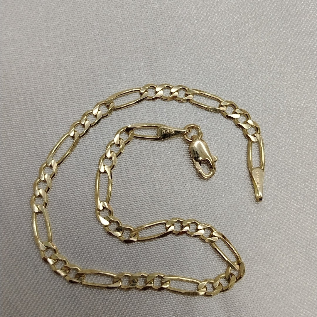 PULSERAS 3X1 ORO 14K 18 CM 2.9 GR (NUEVO)