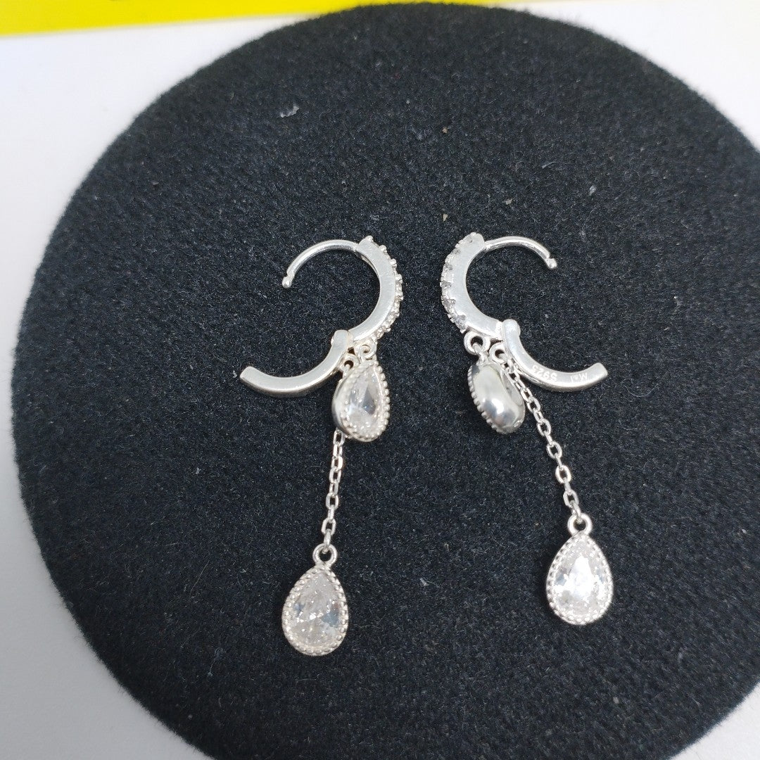ARETES PAR PLATA 2,60 GRMS (SEMINUEVO)