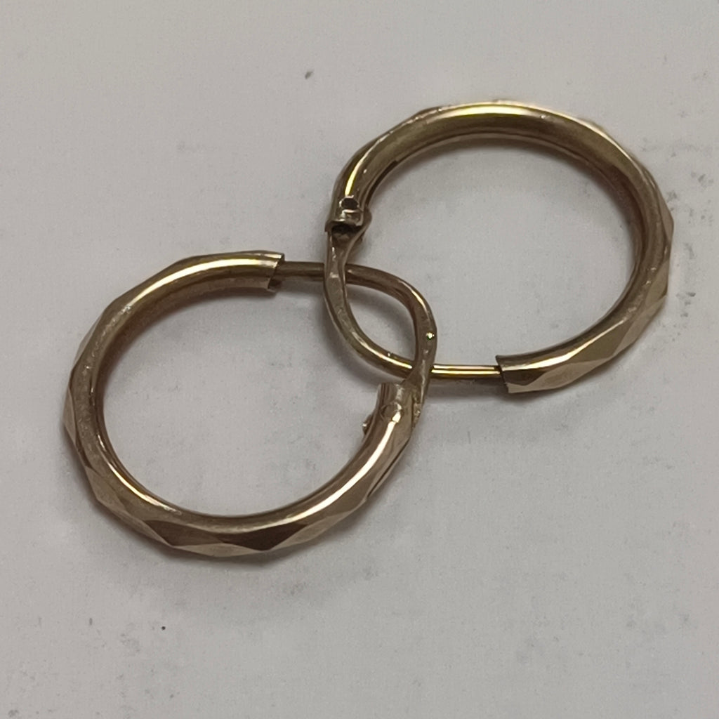 ARRACADAS PAR ORO 14 K 0,70 GRMS (SEMINUEVO)