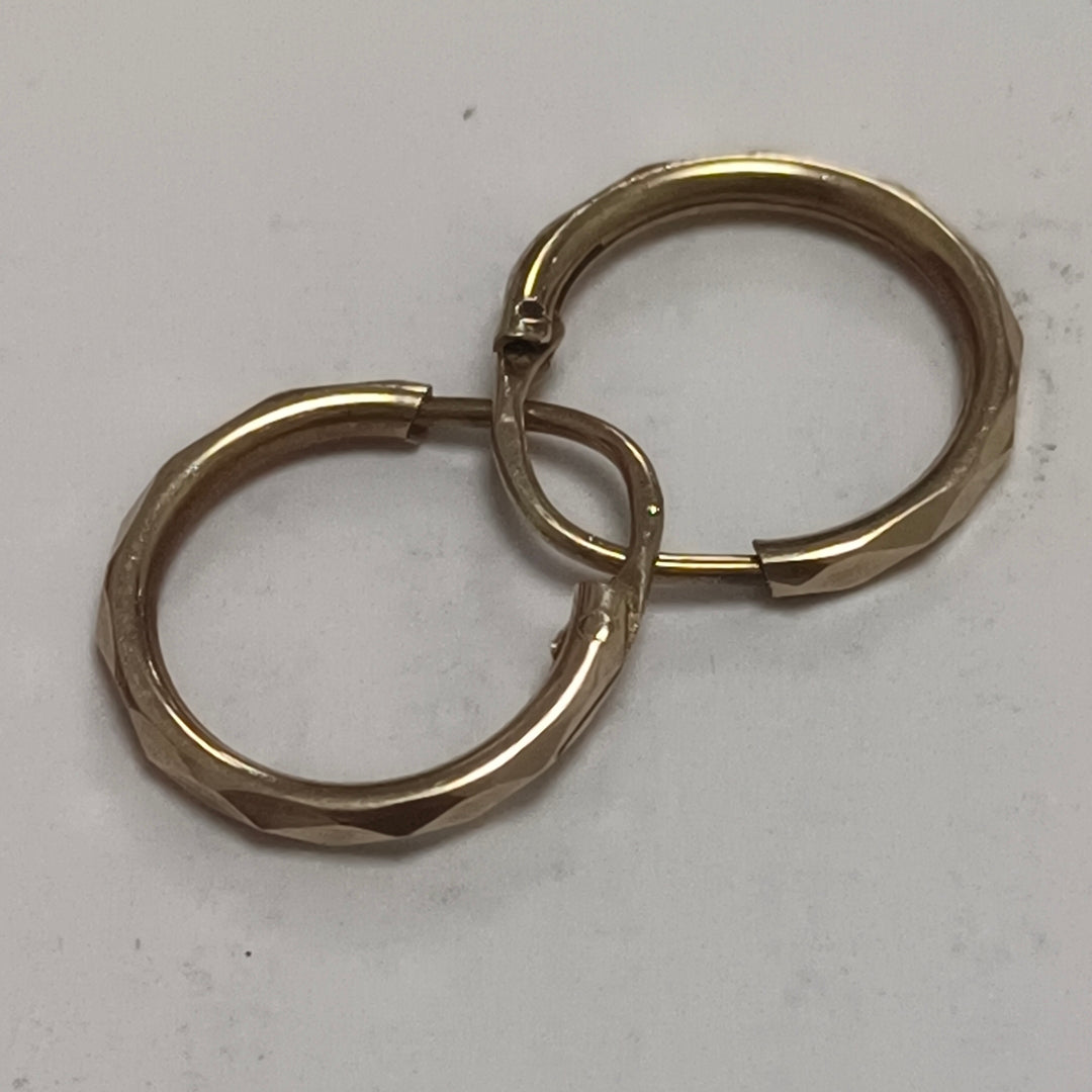 ARRACADAS PAR ORO 14 K 0,70 GRMS (SEMINUEVO)