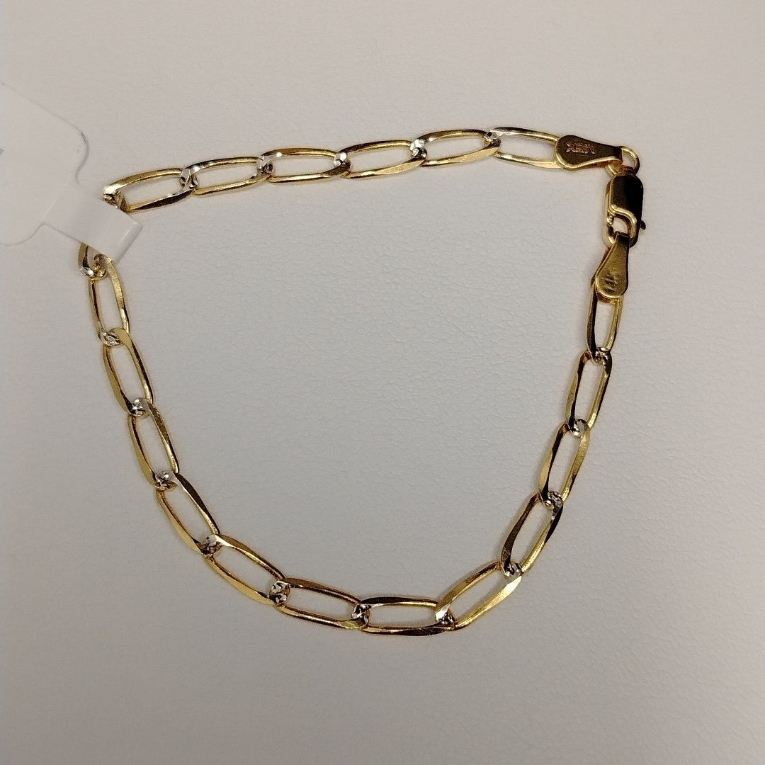 PULSERA TEJIDO ESLABONES 3.9G 18 CM (NUEVO)