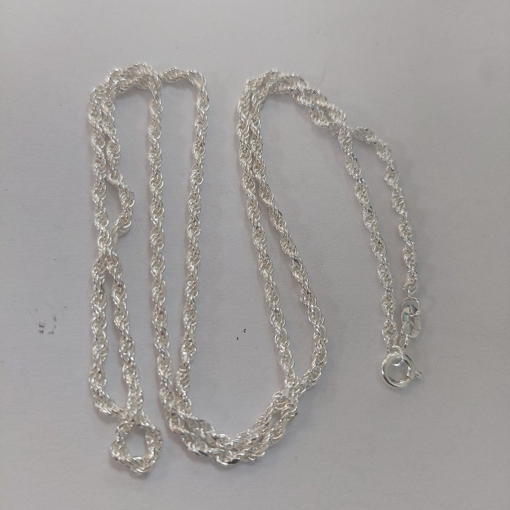 CADENA TORZAL PLATA .925 60 CM 10.52 GR (NUEVO)