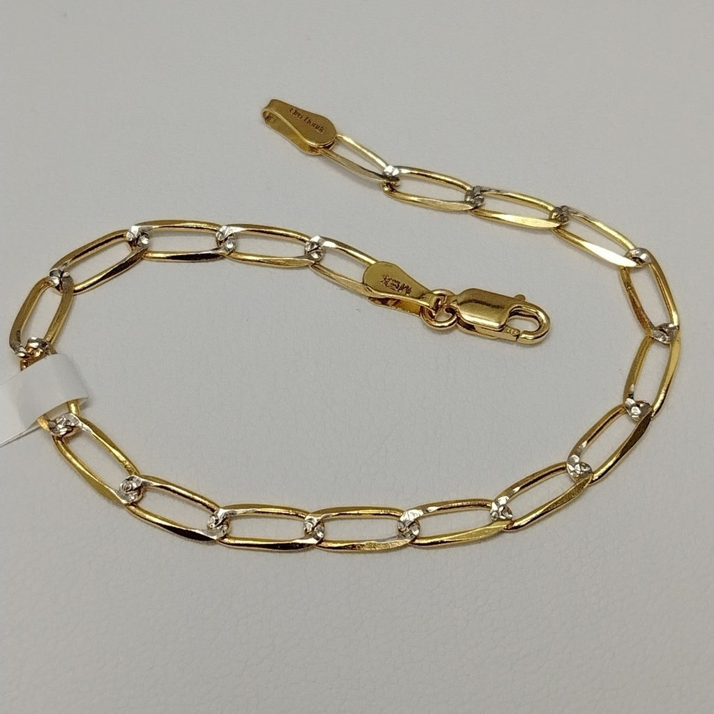 PULSERA TEJIDO ESLABONES 3.9G 18 CM (NUEVO)