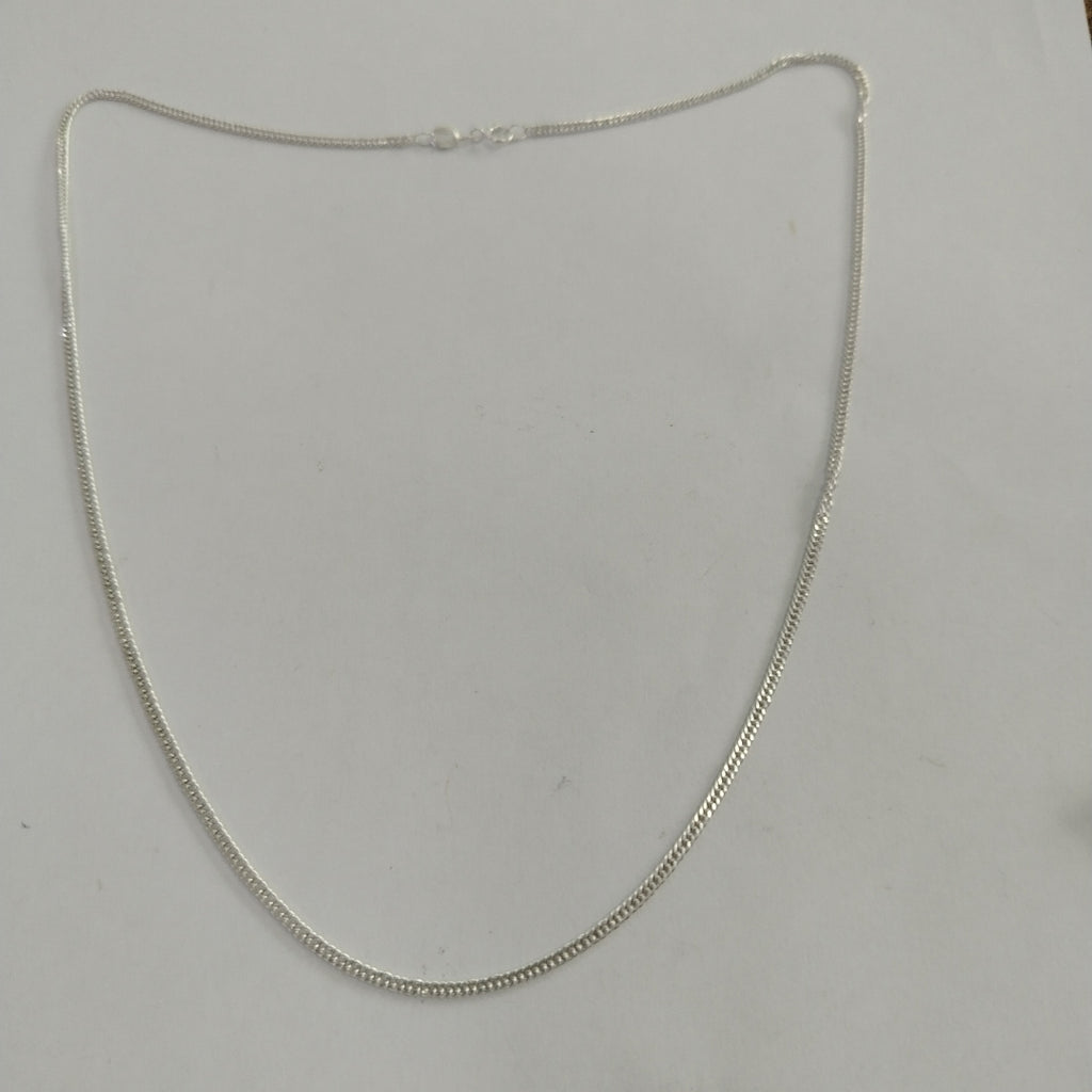 CADENA BARBADA PLATA .925 50 CM 4.12 GR (NUEVO)
