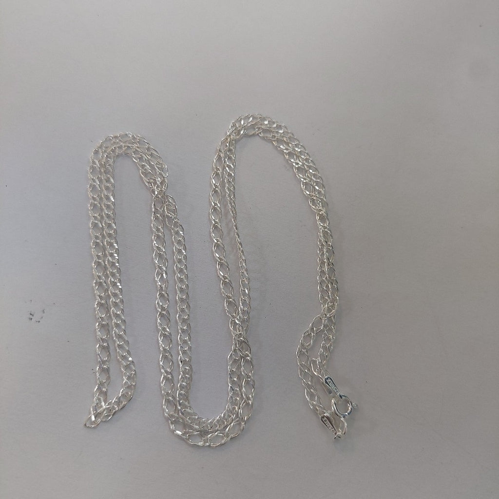 CADENA DOBLE ESLABON PLATA .925 60 CM 4.13 GR (NUEVO)