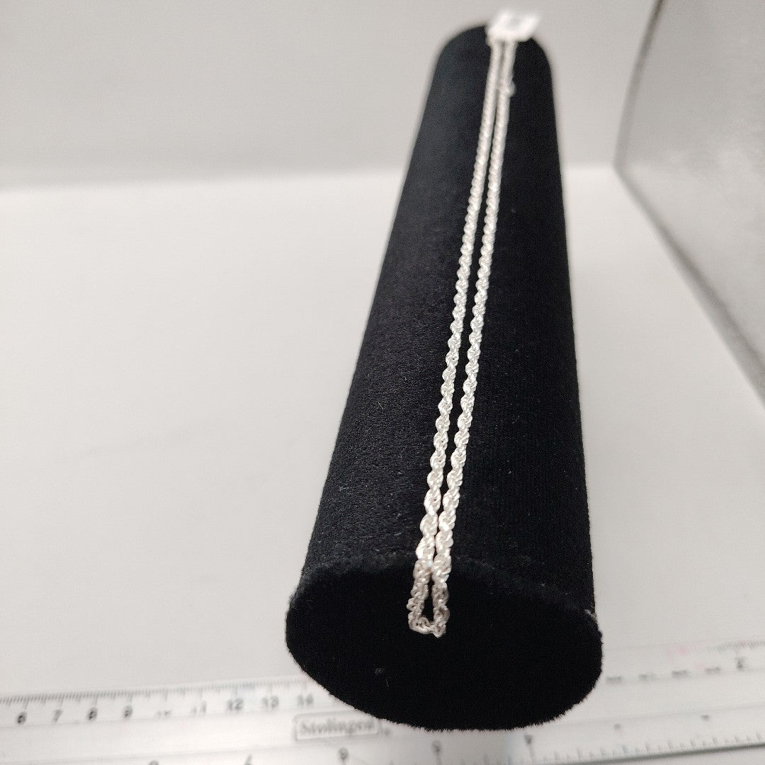 CADENA TORZAL PLATA .925 50 CM 8.52 GR (NUEVO)