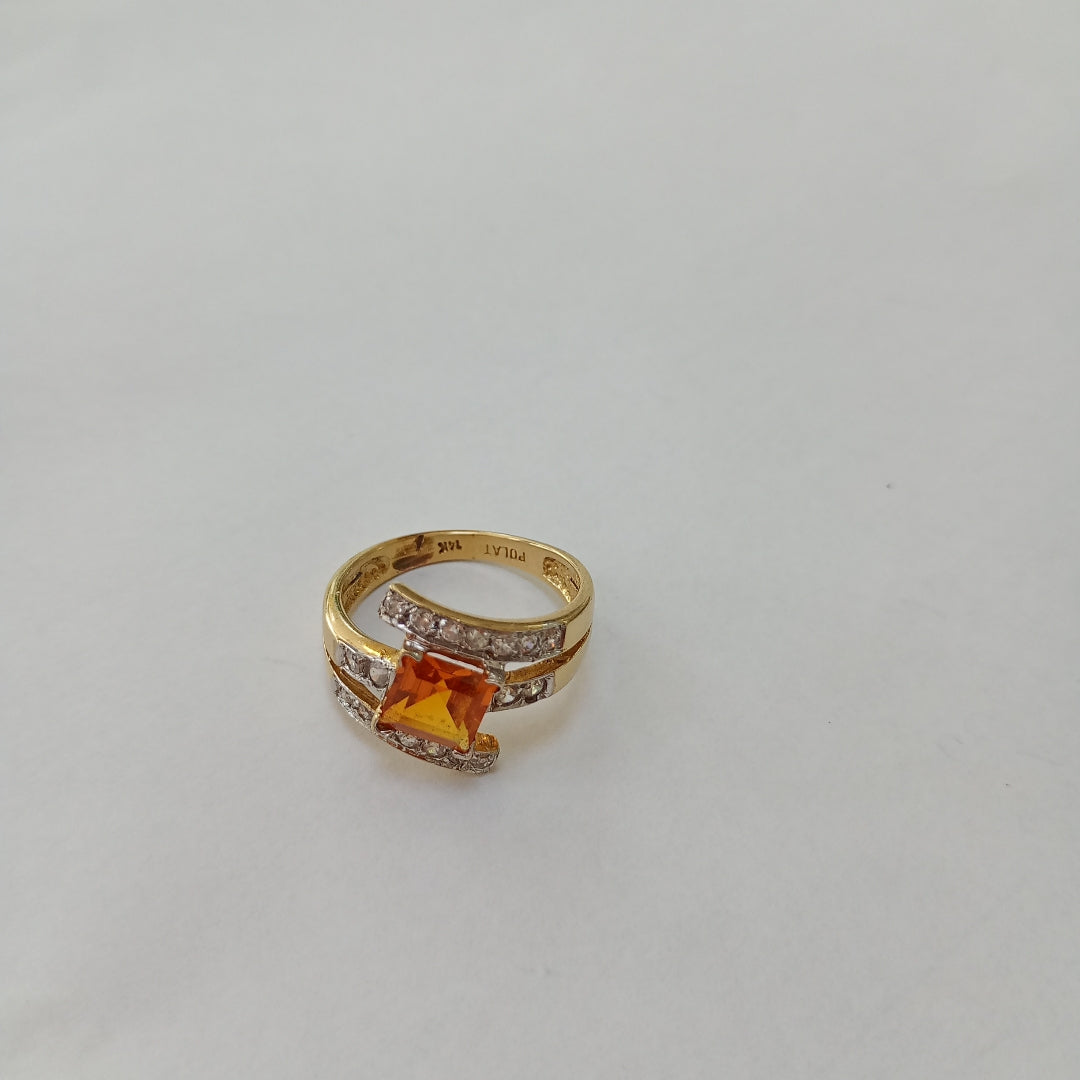 ANILLO ORO 14 K 4,90 GRMS (SEMINUEVO)