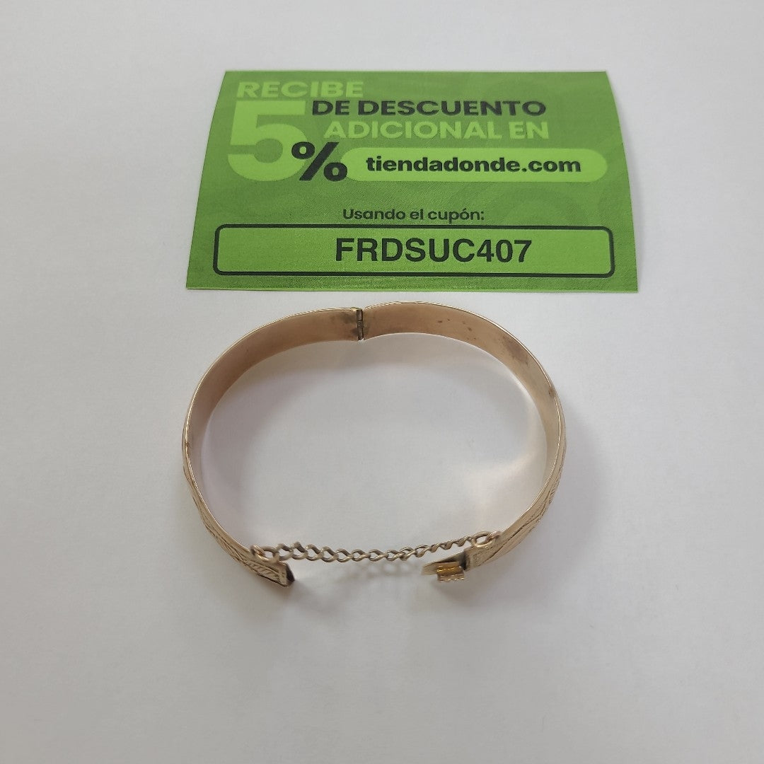 PULSERA RIGIDA ORO 8 K 13,20 GRMS (SEMINUEVO)