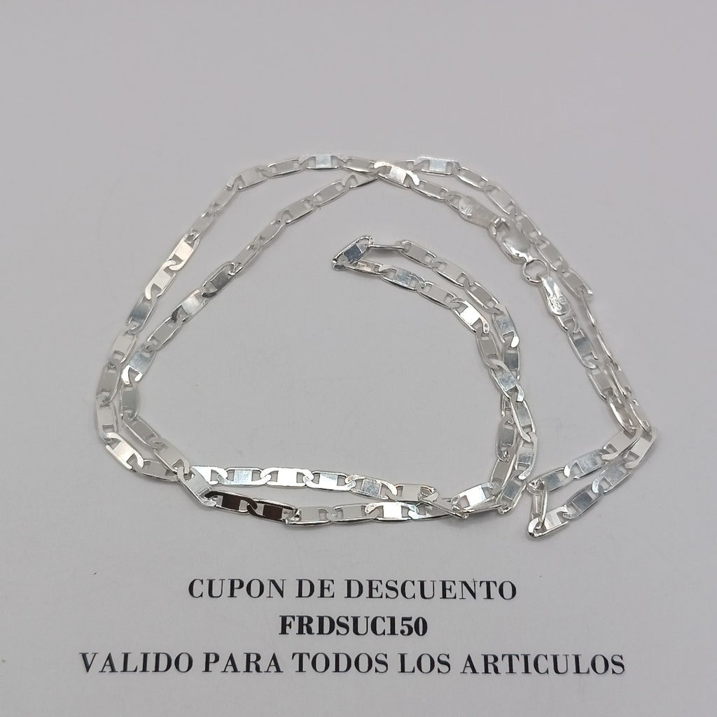 CADENA GUCHI PLATA .925 60 CM 10.23 GR (NUEVO)