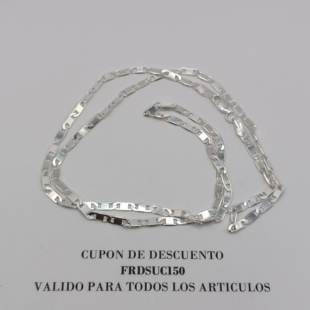 CADENA GUCHI PLATA .925 60 CM 10.23 GR (NUEVO)