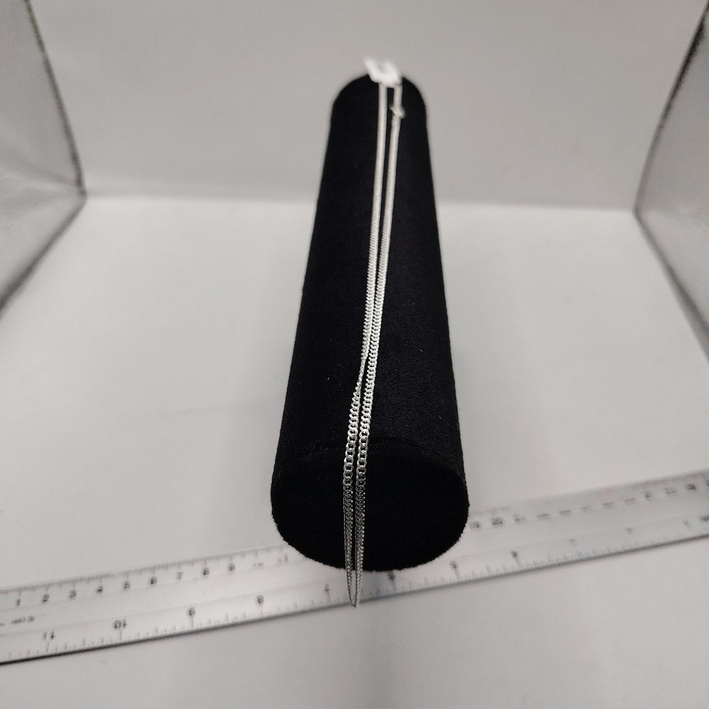 CADENA BARBADA PLATA .925 60 CM 6.63 GR (NUEVO)