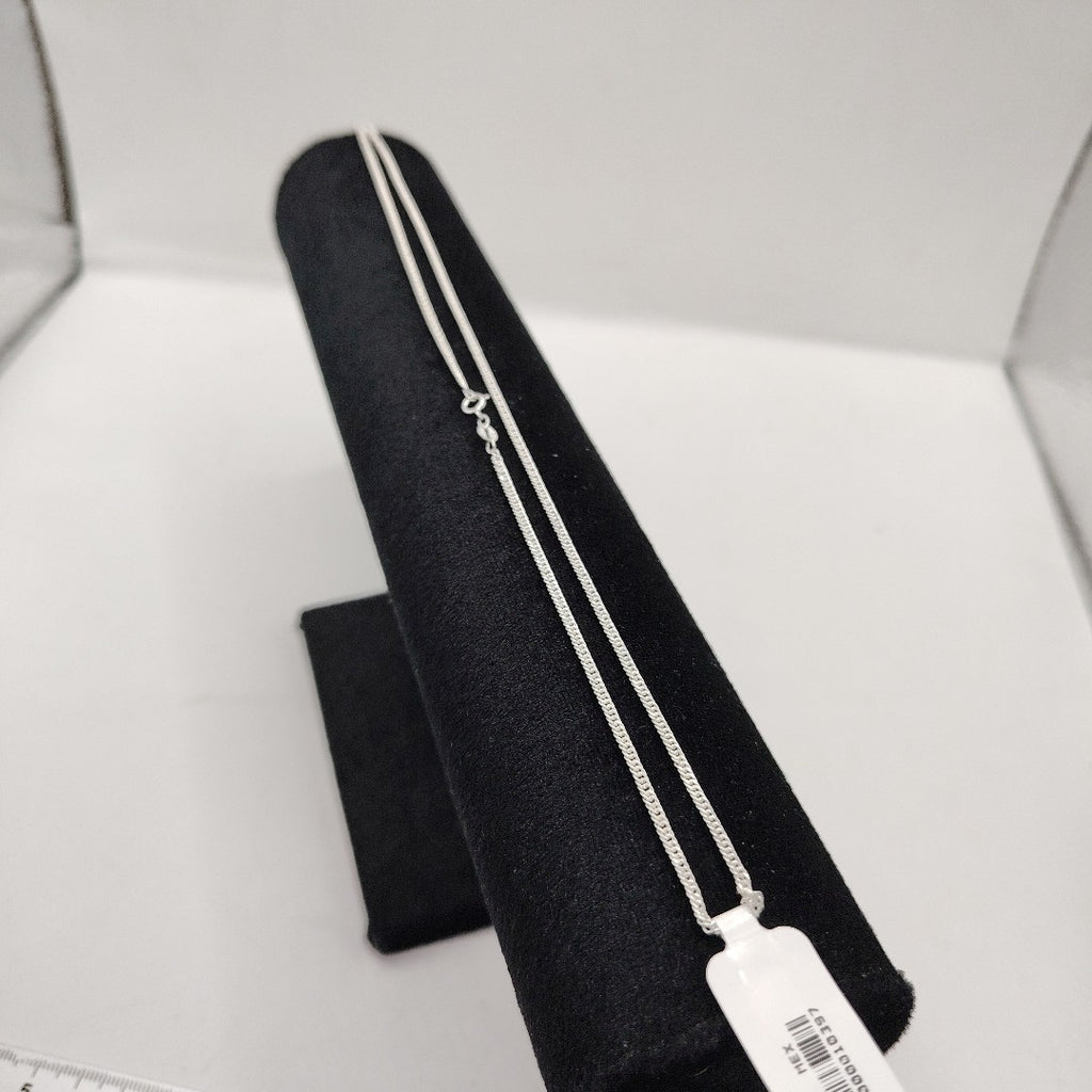 CADENA BARBADA PLATA .925 50 CM 4.12 GR (NUEVO)