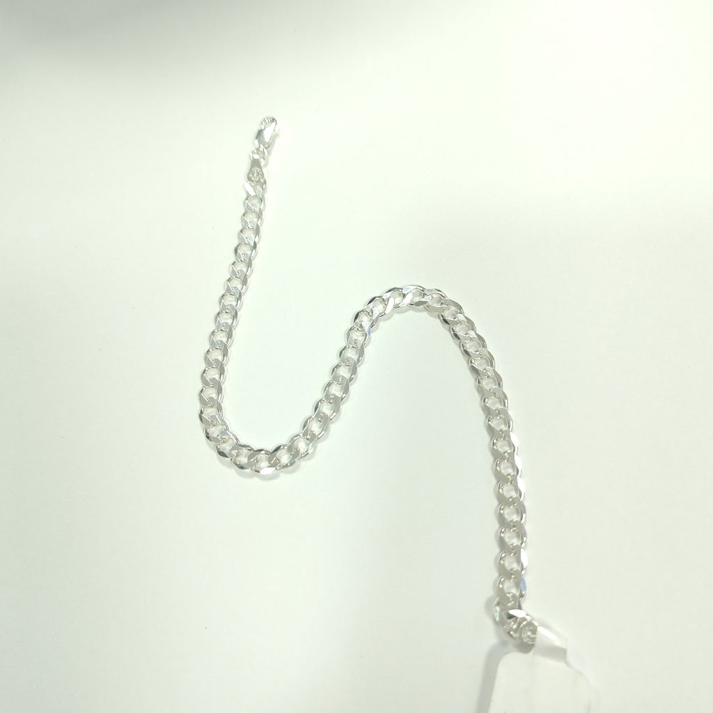 PULSERA BARBADA PLATA .925 21 CM 7.23 GR (NUEVO)