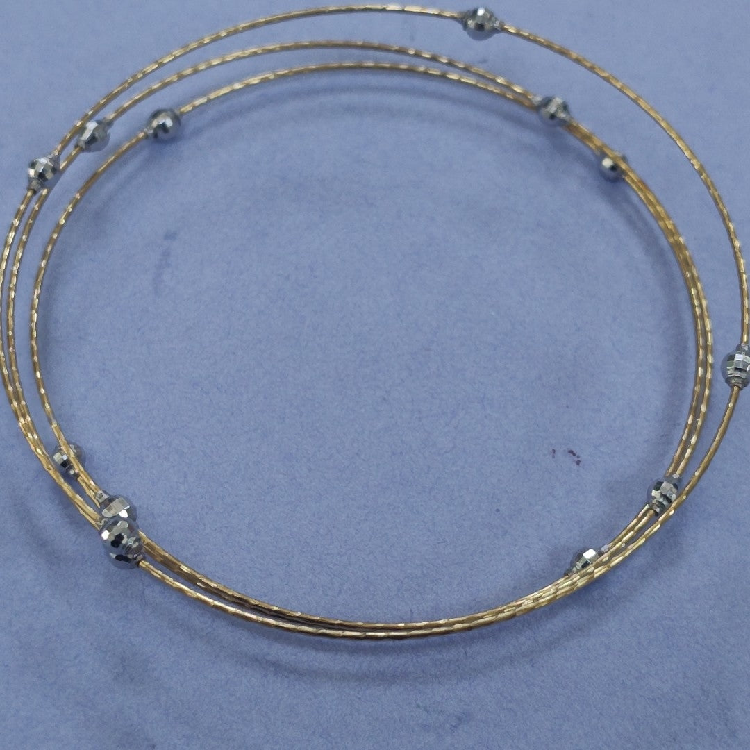 PULSERA RIGIDA ORO 10 K 3,70 GRMS (SEMINUEVO)