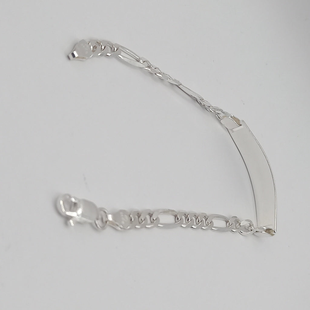 PULSERA TEJIDO ESCLAVA PLATA .925 18 CM 6.8 GR (NUEVO)