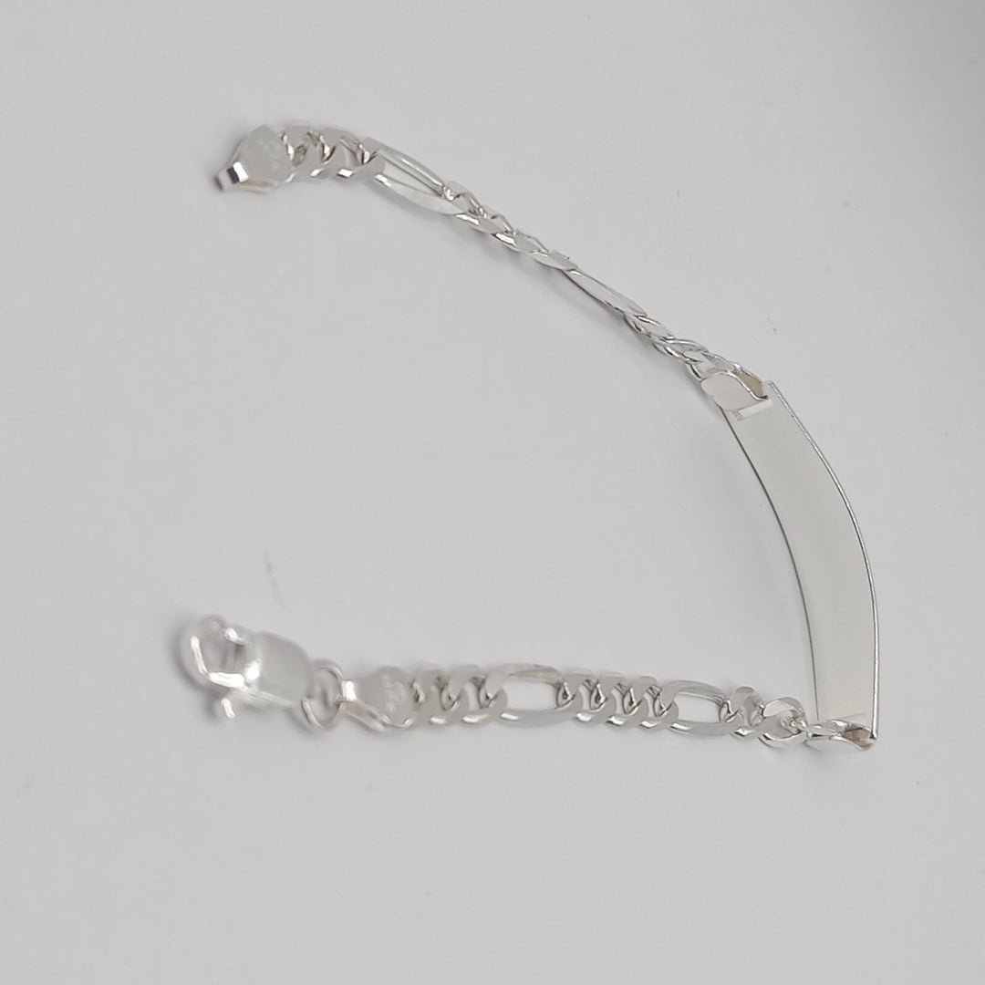 PULSERA TEJIDO ESCLAVA PLATA .925 18 CM 6.8 GR (NUEVO)