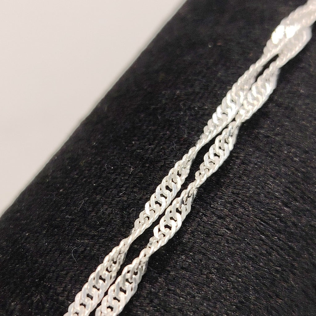 CADENA MEDIO TZL PLATA .925 55 CM 4.22 GR (NUEVO)