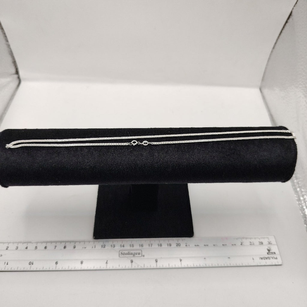 CADENA BARBADA PLATA .925 50 CM 4.12 GR (NUEVO)